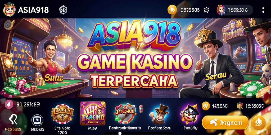 Tampilan gameplay ASIA918 dengan grafis dan efek suara yang menakjubkan.