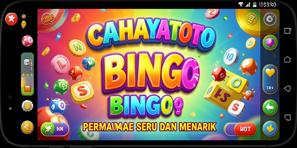 Tampilan gameplay seru CAHAYATOTO yang membuat bermain Bingo semakin mengasyikkan.