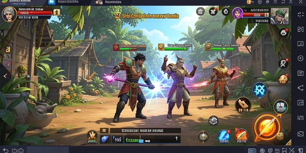 Tampilan gameplay D06 yang menantang dan strategis.