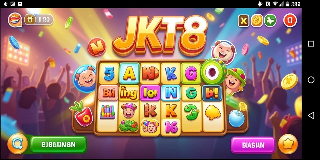 Tampilan gameplay seru dari JKT8 yang memikat.