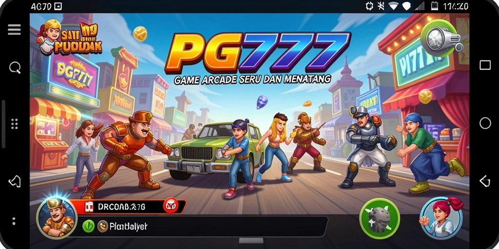 Tangkapan layar menunjukkan gameplay seru PG777 yang penuh tantangan.