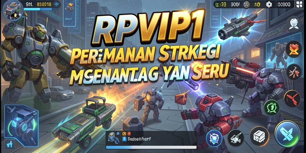 Tampilan gameplay RPVIP1 yang seru dan strategis.