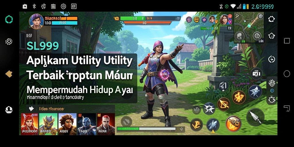 Tampilan utama SL999 dengan fitur pengingat dan manajemen tugas.