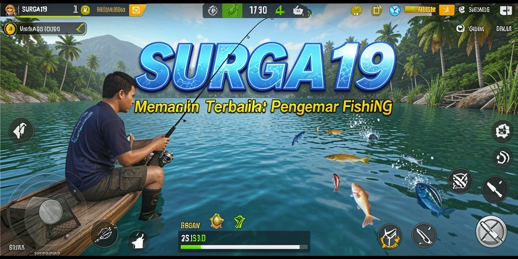 Tangkapan ikan besar dalam gameplay SURGA19 yang seru.