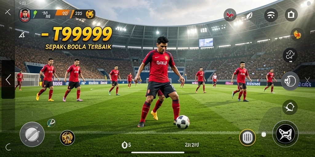 Gameplay T9999 yang seru dan mendebarkan saat bertanding.