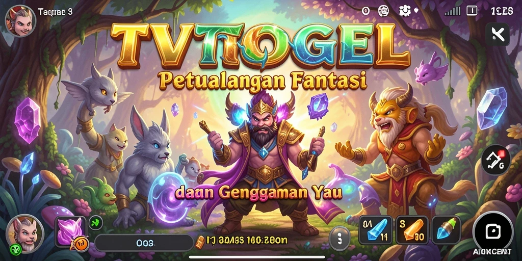 Tampilan gameplay menakjubkan dari TVTOGEL yang penuh aksi.